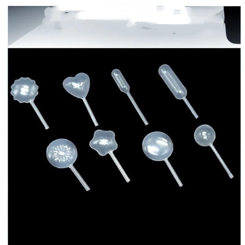 50Pcs 4Ml Plastic Pipettes Disposable Safe Plastic Eye Dropper For Silicone Mold Uv Epoxy Resin Craft Jewelry Making