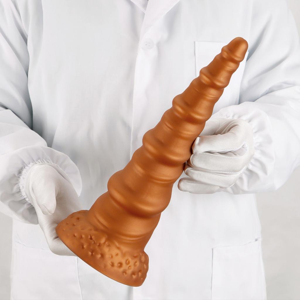 Tekutý silikon Obrovské dildo Masturbátor Anální kolík Sexuální hračka Pěstování Realistický penis Velký pták Strap on Kohout