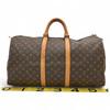Auth LOUIS VUITTON Monogram Keepall 55 Boston Bag lv4141cc