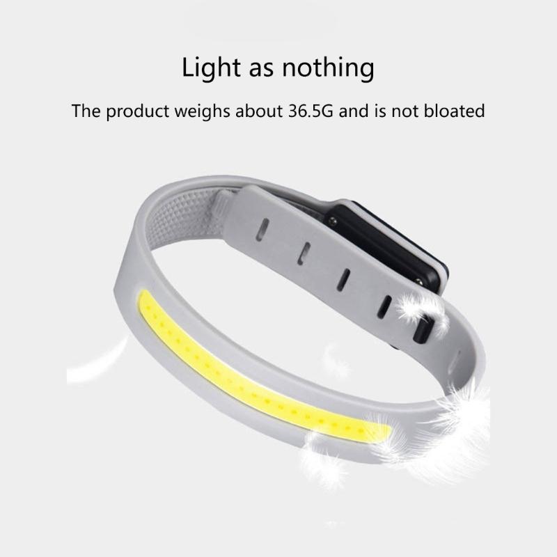 Lights Up Band for LED Armband Reflective Running Gear Running Light for Runner