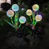 Wotan Solar Chive Flower Decorative Lawn Lights