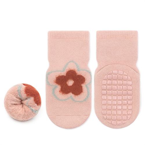 Lawadka Kinder Mädchen Jungen Socken Anti-Rutsch Frottee Babysocken für Mädchen Jungen Lässig Weich Druck Kleinkind Kinder Socke Rutschfest Winter