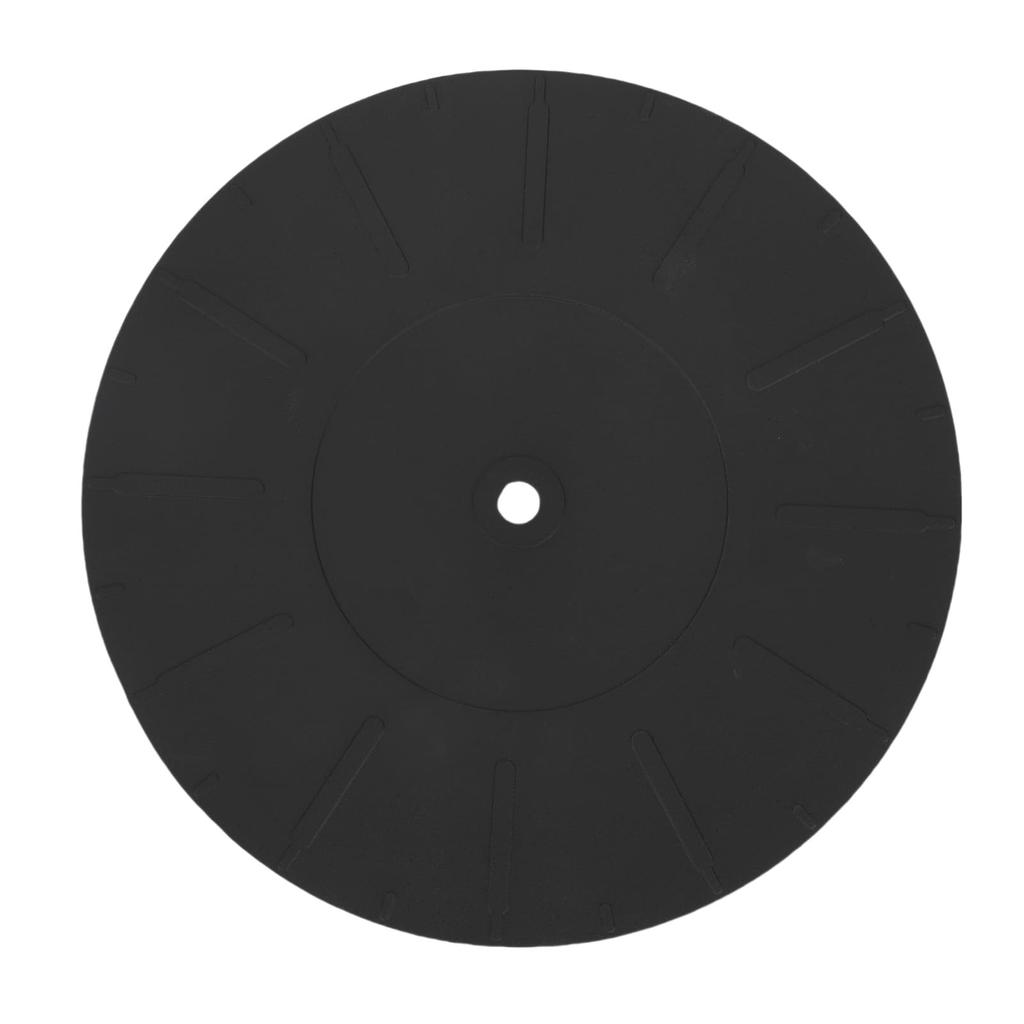 Asixxsix Turntable Platter Rubber Turntable Platter Slip Compatible with All LP Record Reduces Vibration and Improves Sound Quality Mat, 7-inch Mat,