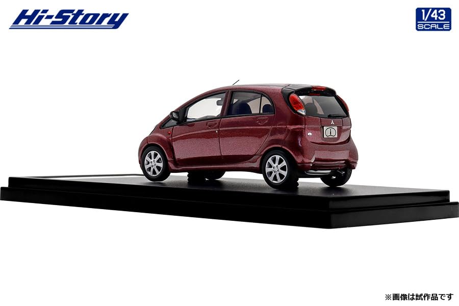 INTERALLIED Hi Story Mitsubishi i T Raspberry Red Pearl Finished Model HS508RP 1/43 (2010)