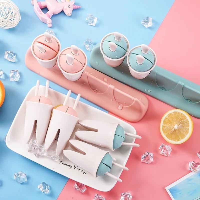 Creative Ice Cream Mold Home Made Popsicle Popsicle Ice Cream Ice Cream Grinder Homemade Frozen Ice-Cube Children Cute