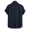 2024 Men's Fashion Short Sleeve Summer Shirts Casual Oversized Loose Beach Shirts