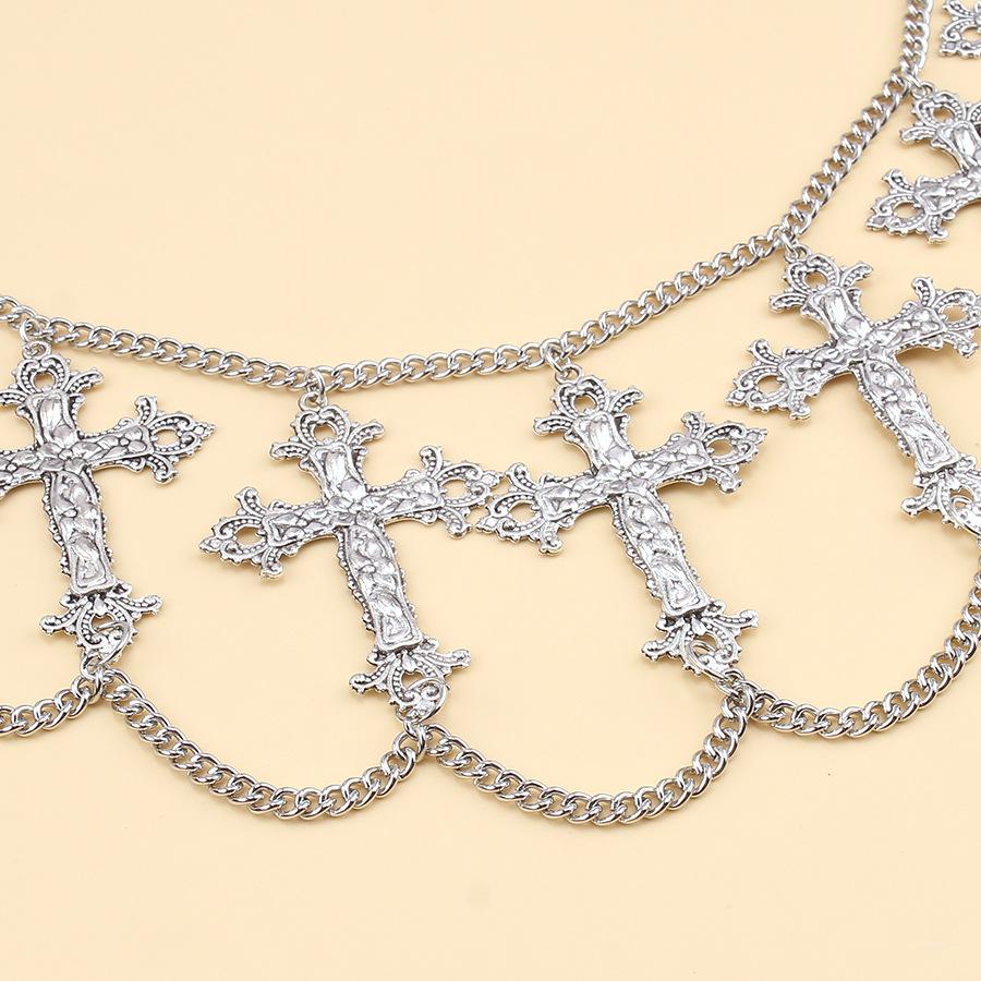 Cross Waist Chain Waist Jewelry High-Grade Waist Jewelry Versatile Temperament Cool Hot Girl Personality Body Chain