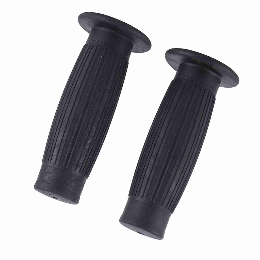 78in 1in Universal Easy To Hold Hand Grips Vintage Motorcycle Handlebars Black