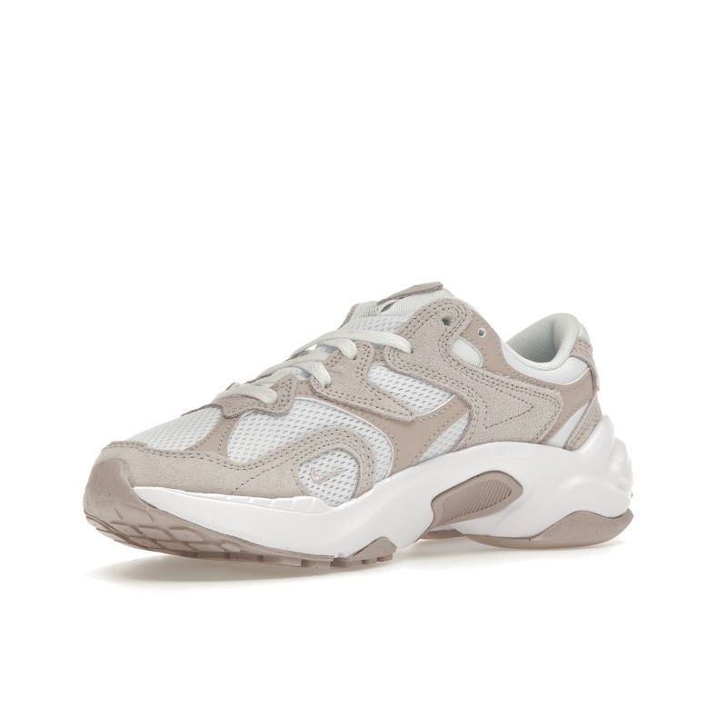 Nike AL8 Women's Retro Chunky Mesh Suede Upper Casual Shoes Beige Purple FJ3794-001