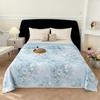 Summer Silk Quilt: Digital Print Floral Air Conditioning Comforter