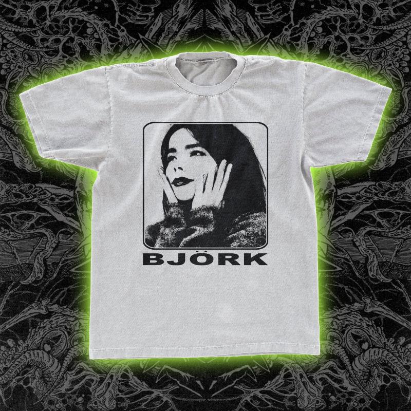 

Bjork Classic Tee New SpringSummer Arrivals Regular Fit Casual Unisex Women 4XL