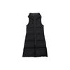 FW22 Solid Color Quilted Hooded Sleeveless Vest Women Vests Black HN4316