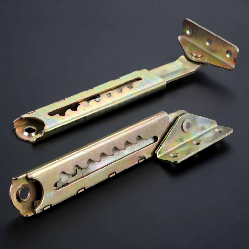 Conector de Bisagra de Sofá Ajustable de Diez Engranajes de Material de Hierro para Muebles Viejos Marco de Cama Ajuste de Ángulo