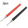 2PCS Multimeter Spring Test Probe Tip Insulated Test Hook Wire Connector 128mmcvxxxxxxxxxxxxxxxxxxxxxxxxxxxxxxxxxxxvxc