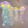 1-5PCS Jellyfish Night Light Lamp Jellyfish RGB LED Lamp Bedroom Jellyfish Atmosphere Light Jellyfish Hanging Ceiling Lantern