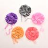 2pcs Fashion Tieback Clip-on Home Decor Tie Holder Rose Flower Window Curtain