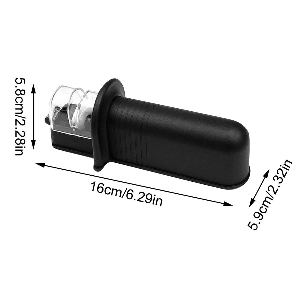 Grinding Wheel Stone Fast Knife Sharpener Kitchen Household Knife Sharpening Tool Hand-Held Knife Sharpener Adjustable- Angle