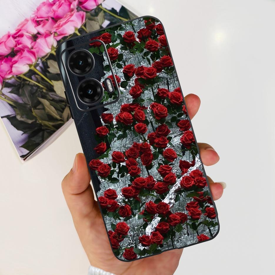 For Motorola Moto G35 G55 G85 Case Cute Painted Cover Matte Phone Case For Moto G85 G 35 G55 MotoG35 MotoG55 MotoG85 Soft Fundas