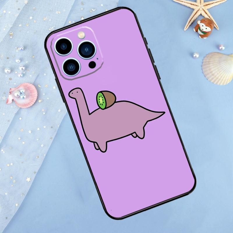 Fun Dinosaur Pattern Dino Case For iPhone 17 Pro Max 16 15 14 12 11 13 Pro Max Plus 12 13 Mini 16e 17 Air Back Cover