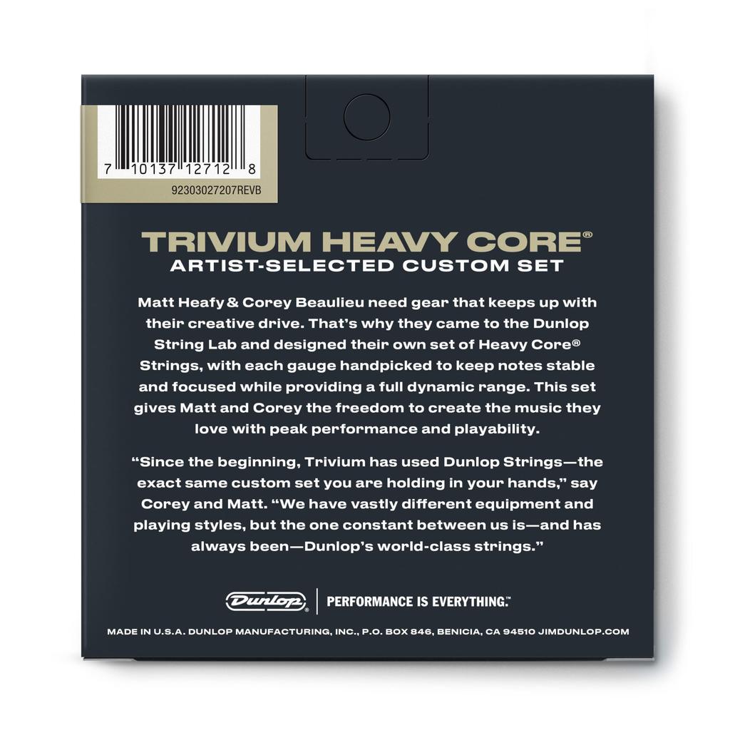 Jim Dunlop Trivium String Lab Series Guitar Trivium Signature Electric Guitar TVMN10637 Strings, 7-String Strings,