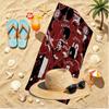 Manchester United F.C Print Beach Towel, Versatile Lightweight Absorbent Beach Towel for Pool Surf Yoga Bathroom, Perfect Birthday Holiday Gift