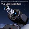 1080P HD Action Camera 360° Rotatable Lens Sports Camera with Night Vision Anti-Shake WiFi APP Control for Cycling/Travel