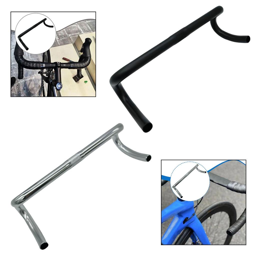 Řídítka pro kolo s pevným převodem, Ohnutá řídítka, Robustní, Vysoký výkon, Přímá