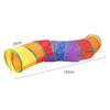 Hot Foldable Cat Tunnel Tube Interactive Fun Kitty Training Toy Boredom Buster for Puppy Kitten Pet Supplies Cat Accessory