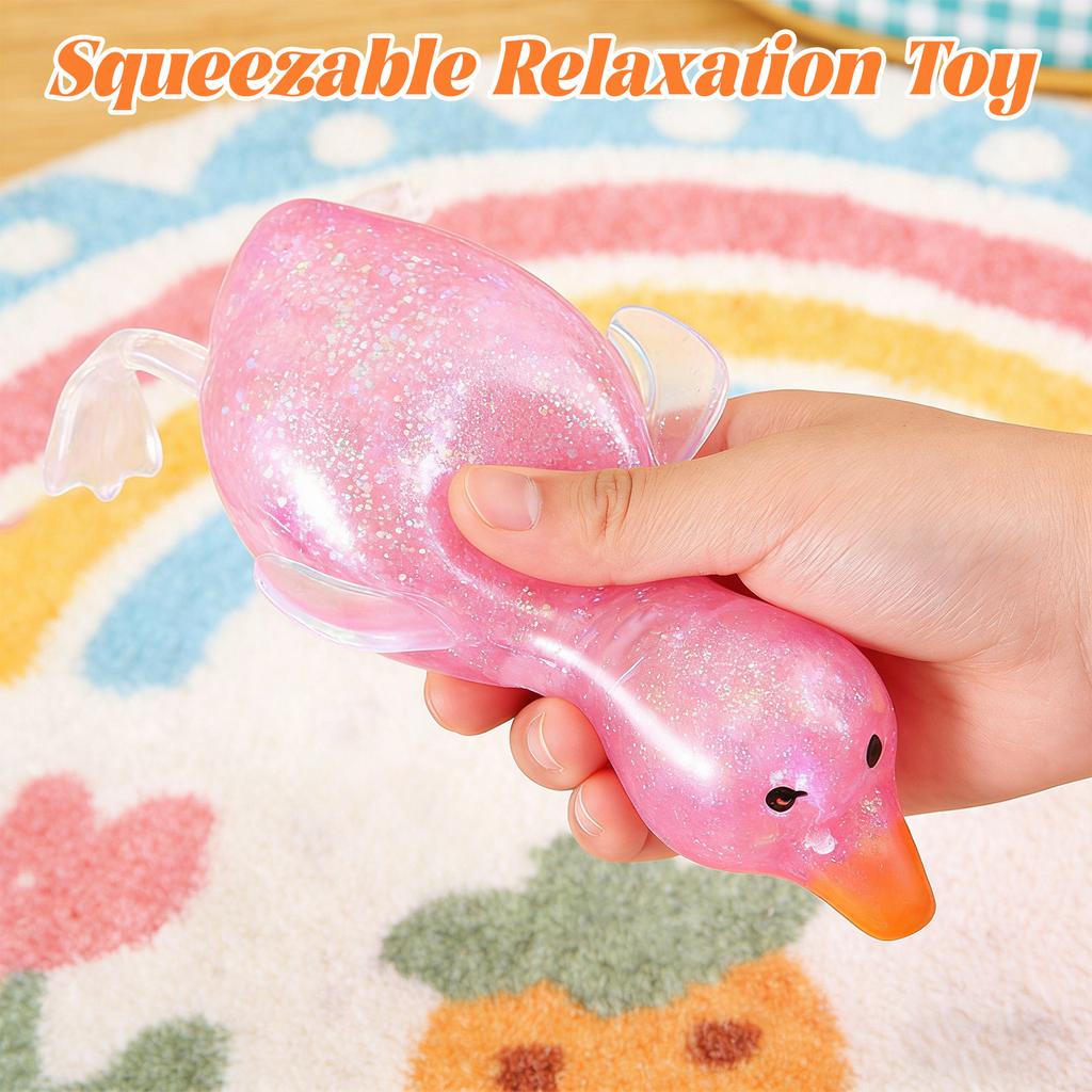 TPR Maltose -Toy – Slow- Stress-Relief Toy, “Quack” Stress-Release Toy