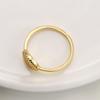 Vintage Vacation Shell Tail Ring Women Small Design Sense Finger Ring