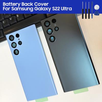 Samsung Galaxy S22 Ultra 5G SM-S908B Arka Cam Değiştirme Kapağı Muhafazası Arka Arka Cam + Araçlar