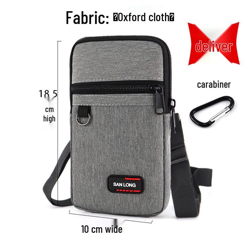 Taška do pasu na mobilní telefon: Multifunkční pouzdro na opasek, malý crossbody batoh pro muže a ženy, ideální pro práci na staveništi