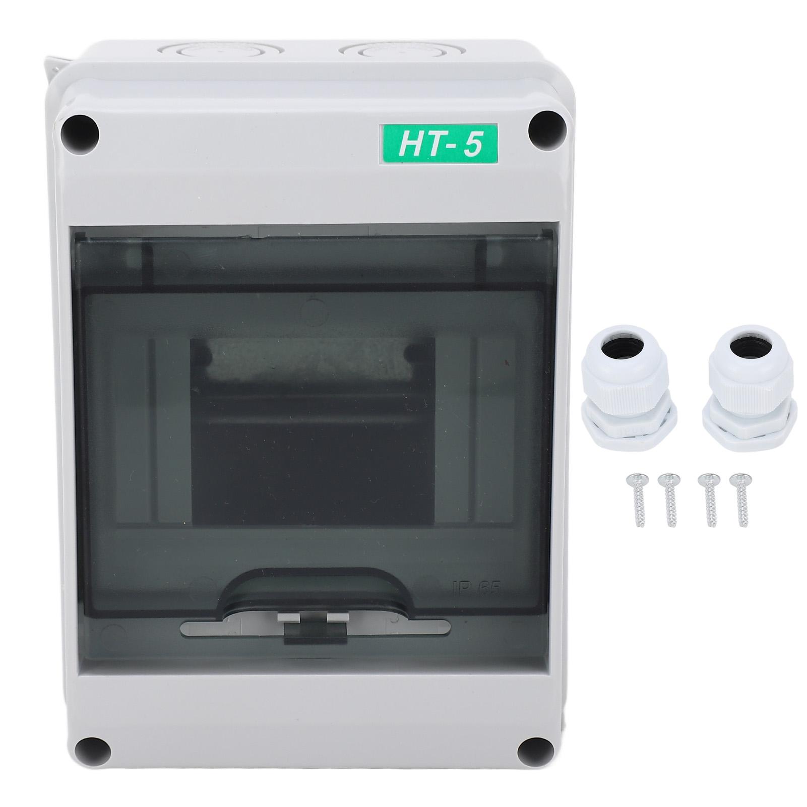 

Розподільча коробка з автоматичними вимикачами PC IP65 Водонепроникна 5-постова прозора кришка Захисна коробка для розподілу для приміщень