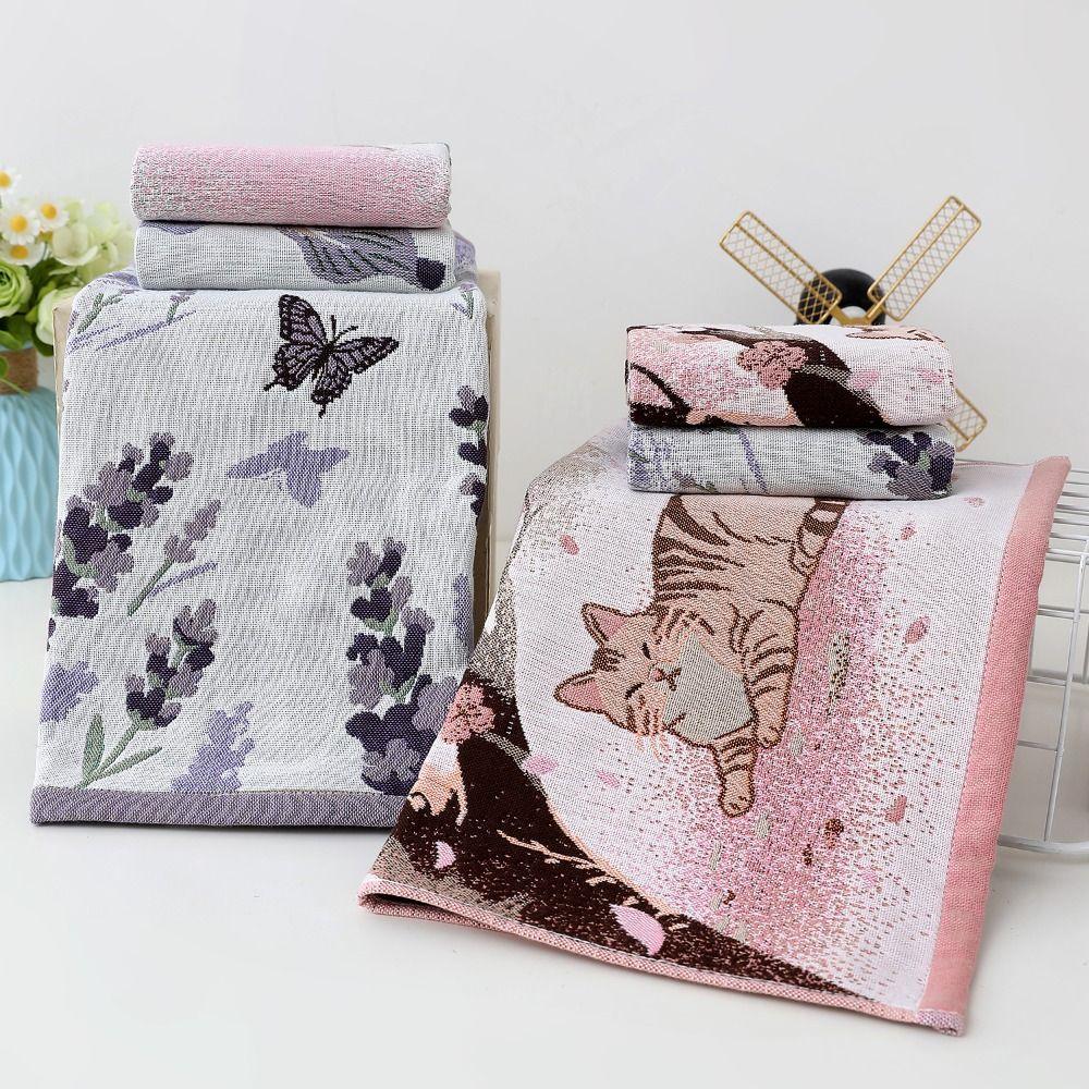New 34x40cm Large Hand Towel 4 Layer Cotton Gauze Decorative Kitchen Dish Cloth Quick Dry Pure Cotton Face Towel Home Restaurant