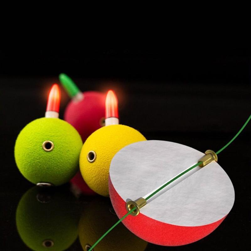 EVA Spherical Fish Float Fishing Float Bobbers Fishing Tackle Accessories Lighted Bobbers 28mm Diameter Buoyancy Float