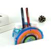 Multipurpose Rainbow Pen Holder Silicone Mould Versatile Castes Set for Home and Office Decoration and Jewelry Storage