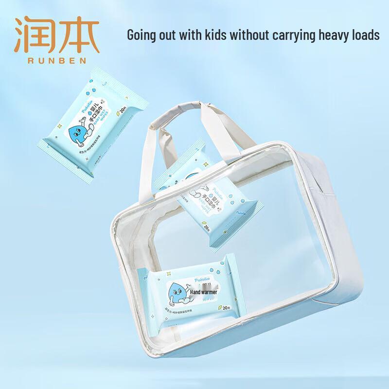 Runben Baby Hand & Mouth Wipes
