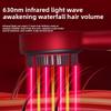 New Massage Scalp Comb Red Light Hair Growth Instrument Anti-dense Hair Comb Essence Introduction Comb Press Head Massager