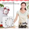 Portable 60 Minutes Count Down Mechanical Timer Baking Kitchen Cooking Tool Food Preparation