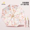 2025 Eight Bones New Hand-opened Color Glue Parasol Digital Brush Sunscreen Sun Umbrella Pattern Can Be Determined