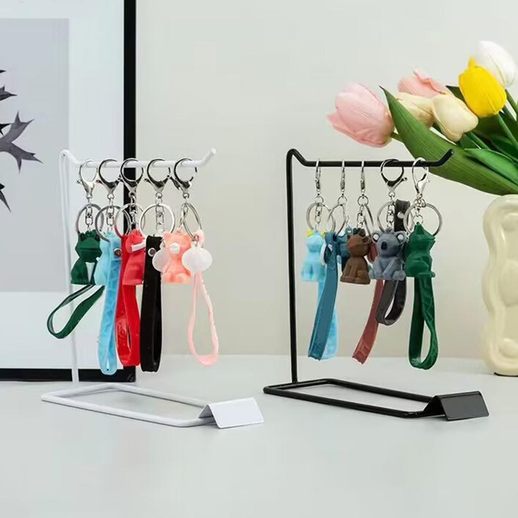 Metal Jewelry Stand Jewelry Display Rack Alloy Texture Bracelet Holder for Displaying Necklaces Earrings and Bracelets