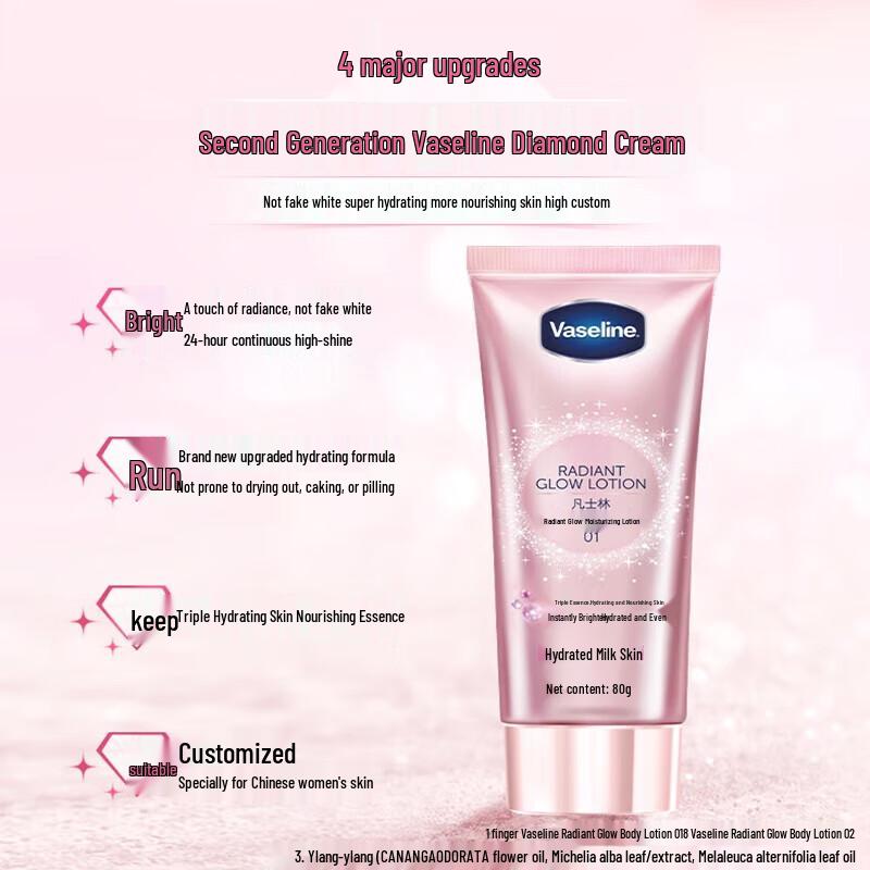 Vaseline Niacinamid Strahlende Ausstrahlung Bodylotion