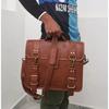 Handgefertigte Herren Ausgezeichnete Leder Vintage Laptop Messenger Aktentasche Umhängetasche