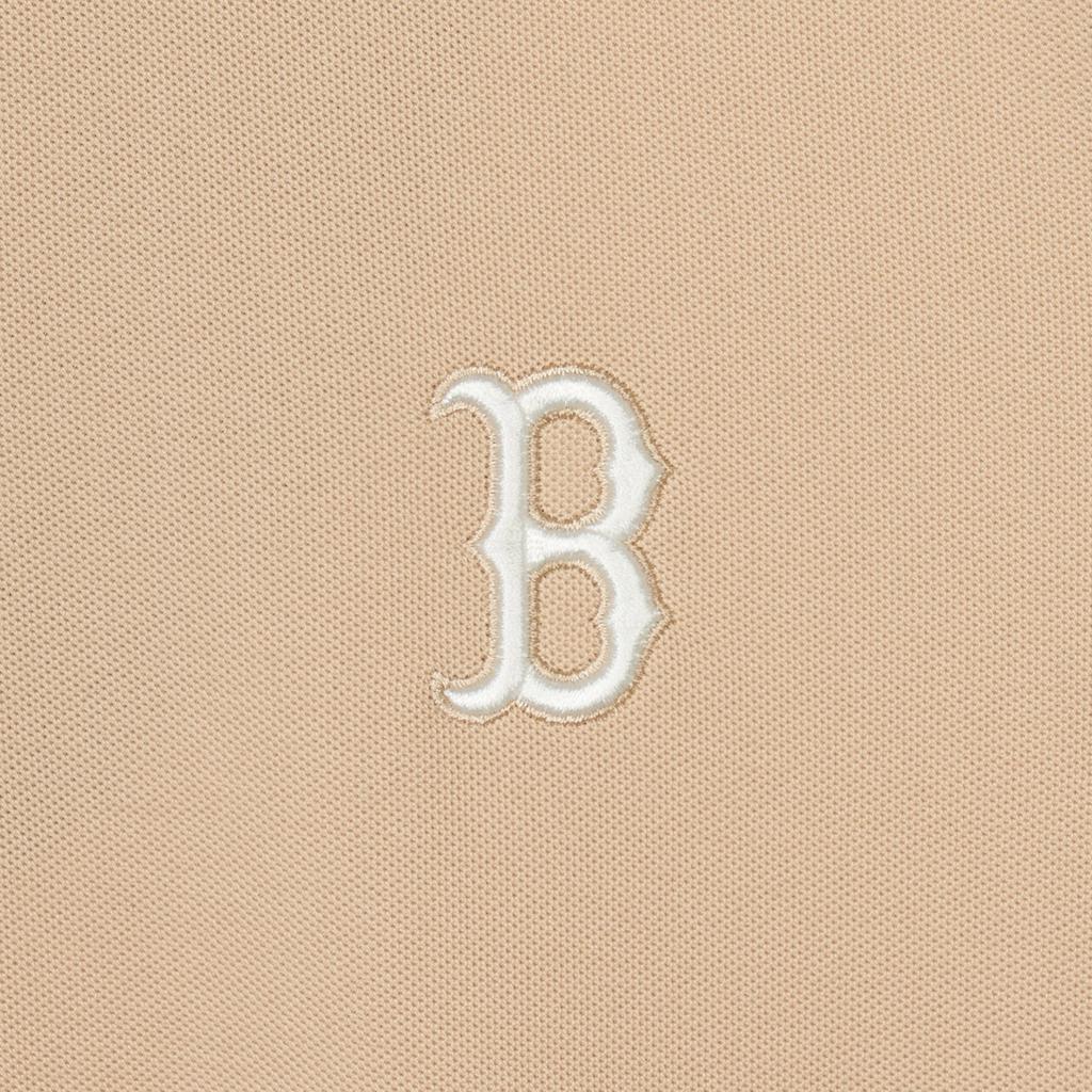 New MLB Boston Red Sox Polo Shirts Unisex Apricot 3APQB0143-43BGL