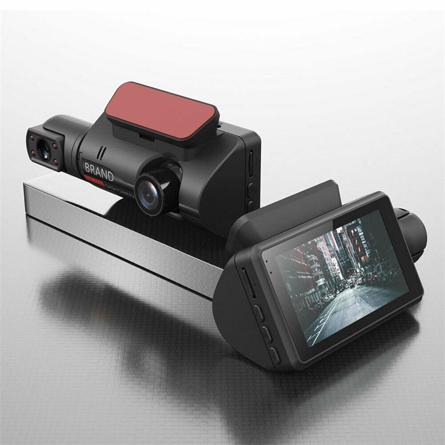 2HC FHD 1080P 3 Inch Car Dash Cam Driving Video Recorder DVR Dual Lens Camera