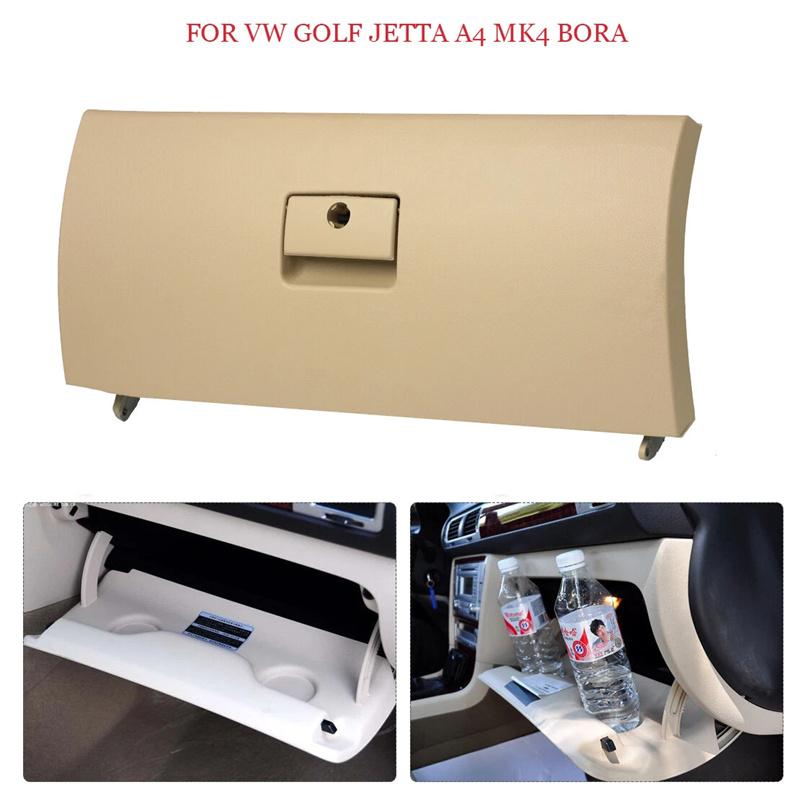 Car Console Glove Box Door Cover Plastic Glove Garbage Box Lid For Jetta A4 Mk4 Bora Wagon 1J1857121A Black Automobile Console