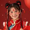 Forehead Decal Stickers for Kids Red Blue Washable Waterproof Face Tattoos for Cosplay Performances Flame Wave Designs Sticker