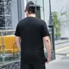 New Product Plus Fat and Enlarged Casual Short-sleeved T-shirt Fat Man Half-sleeved Simple and Considerate Summer Clothing for Fat People