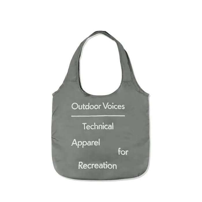 SEOUL EXCLUSIVE NYLON TOTE BAG (CHARCOAL)