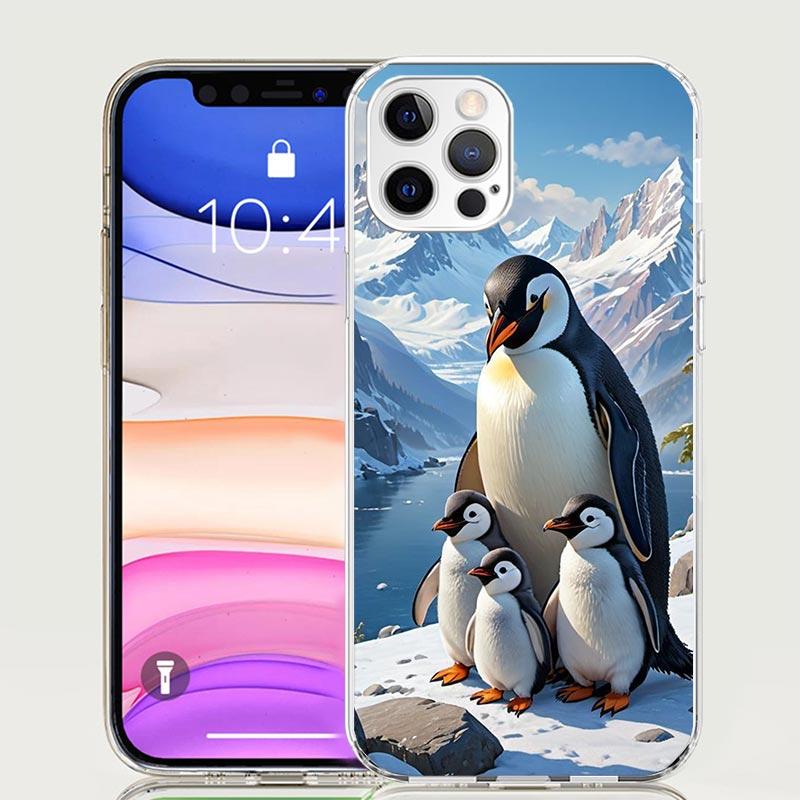 

Чехол для телефона Пингвины любят на Северном полюсе для iPhone 17 Air 16 15 Plus 11 14 Pro Max 13 Mini 12 7 8 + SE Художественный узор Индивидуальный iPhone 16 Pro